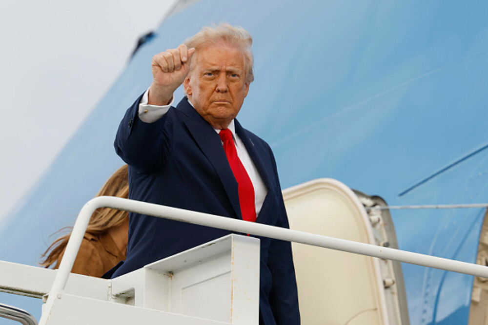 Donald și Melania Trump au părăsit Marea Britanie. Vizita istorică a președintelui SUA, în imagini. GALERIE FOTO - Imaginea 10