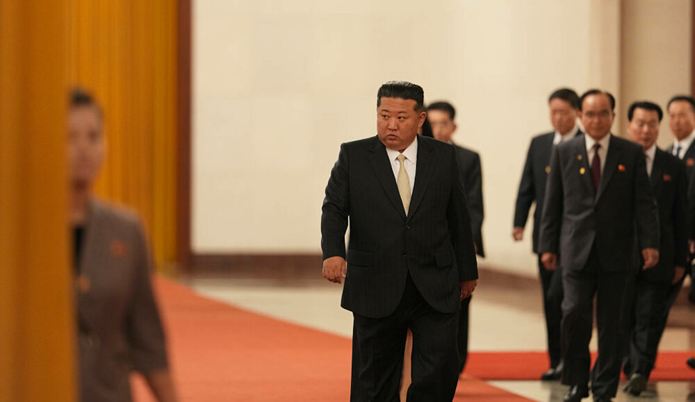Kim Jong Un, apariție de senzație pe „insula comorilor”. Liderul nord-coreean, ținută fashion în fața supușilor. GALERIE FOTO - Imaginea 30