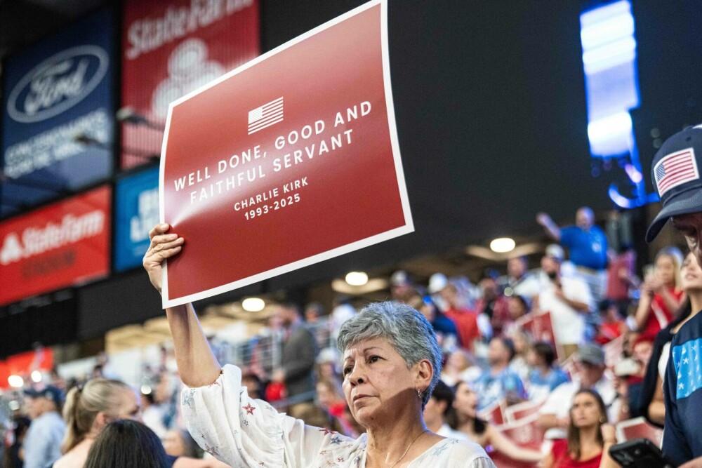 Trump, discurs electoral la comemorarea lui Charlie Kirk. A declarat că își „urăște” adversarii și a vorbit despre autism - Imaginea 5