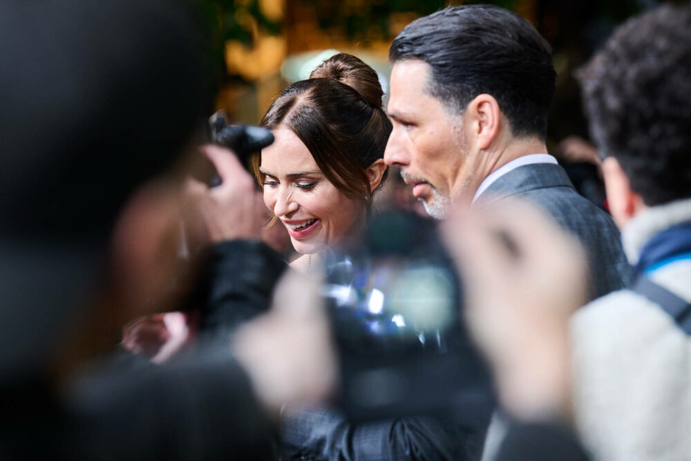 Emily Blunt a strălucit pe covorul roșu într-o rochie nude cu paiete. Cum arată ținuta purtată de actriță. GALERIE FOTO - Imaginea 35