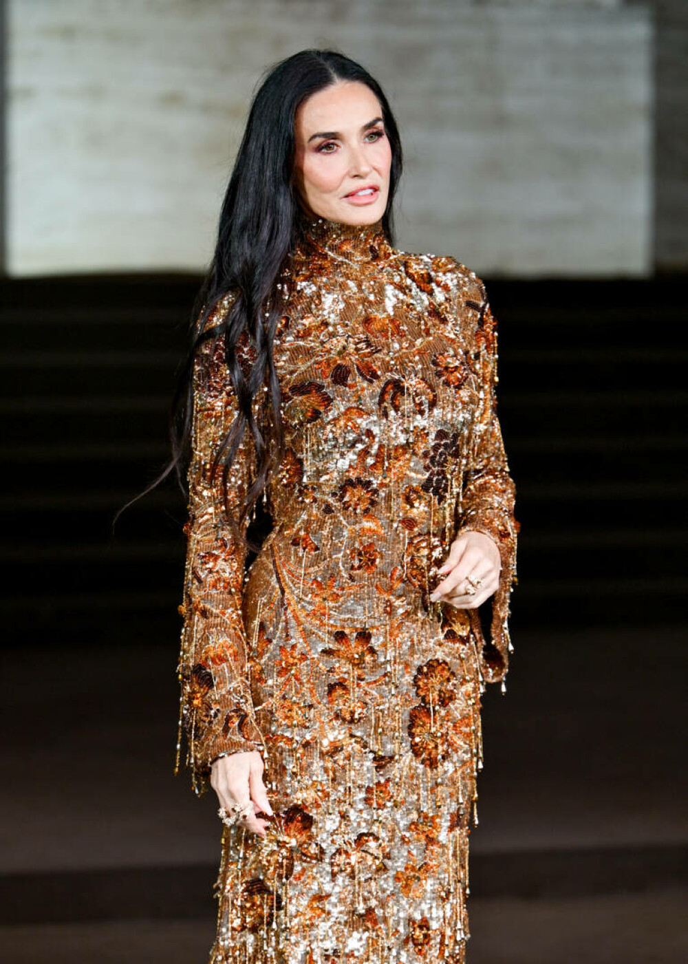 Demi Moore, apariție de senzație la Milano Fashion Week. Ținuta spectaculoasă care a cucerit publicul. GALERIE FOTO - Imaginea 14