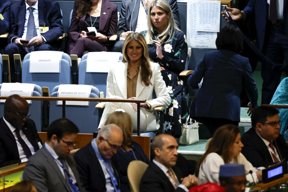 Melania Trump, între eleganță și responsabilitate. Inițiativa globală pe care a lansat-o pentru copii. GALERIE FOTO - Imaginea 17