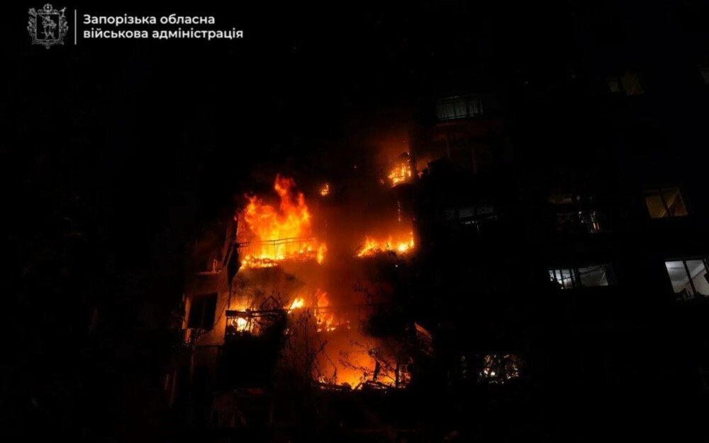 Rusia a lansat un atac masiv asupra Ucrainei, cu sute de drone și rachete. Patru persoane au murit. FOTO - Imaginea 6