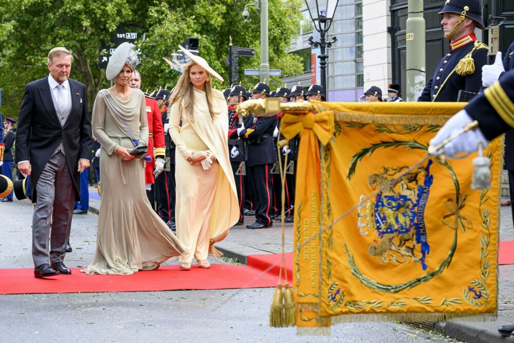 Prințesa care schimbă rochia cu uniforma militară. Amalia are 21 de ani și începe pregătirea ca rezervistă. GALERIE FOTO - Imaginea 6