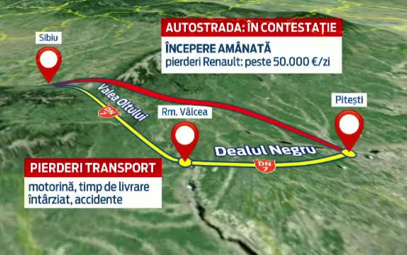 Daca Vreti Sa Parasiti Autostrada 7.000 de romani au iesit in strada sa-si ceara autostrada. "Daca Ponta