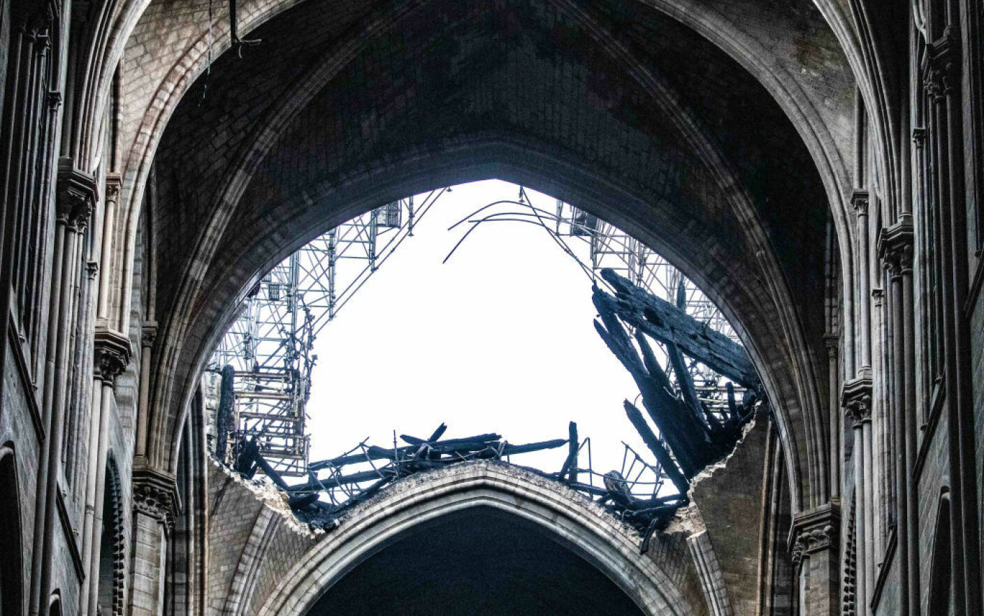 Primele imaginii din interiorul Catedralei Notre Dame - 5