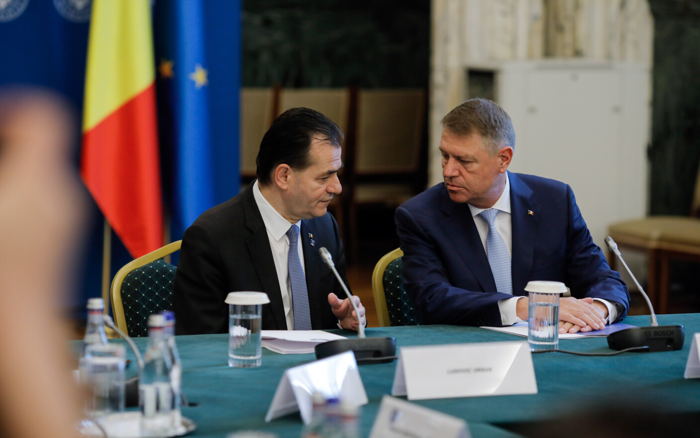 Klaus Iohannis, ședință cu membrii Guvernului pentru măsurile impuse de prelungirea stării de urgență