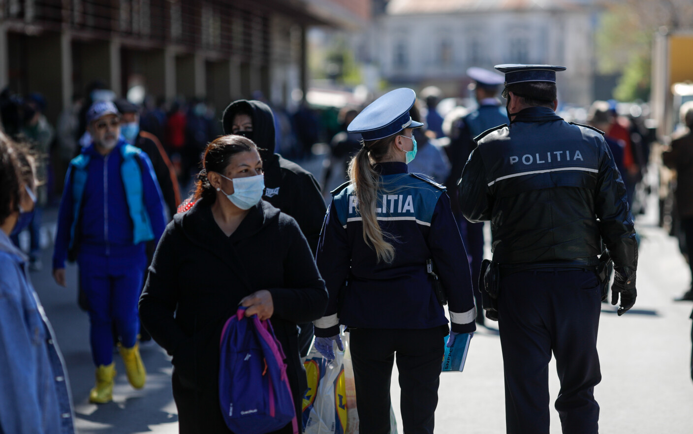 coronavirus Romania, politia, politie