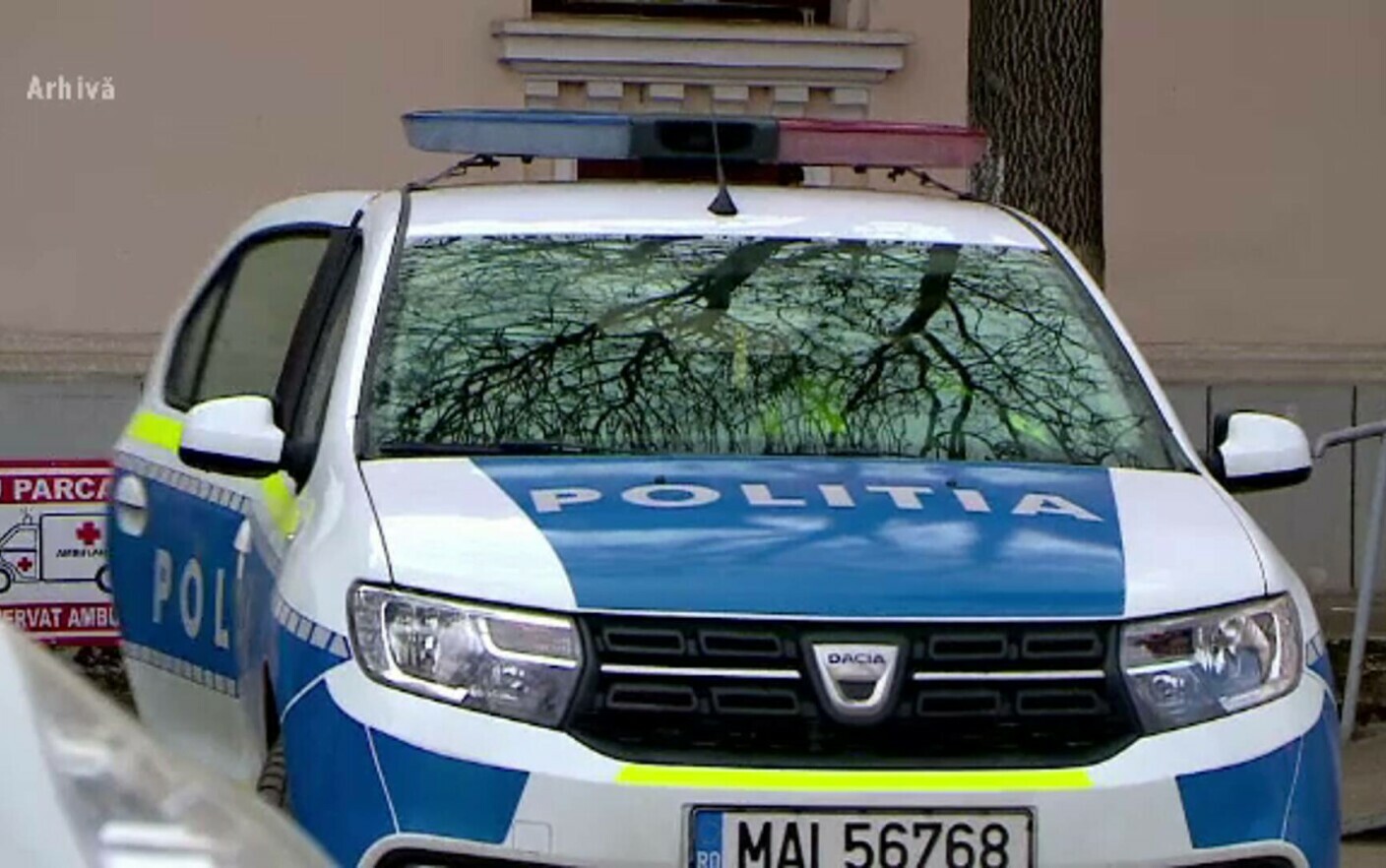 politie romania masina