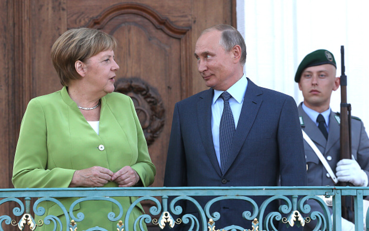 Vladimir Putin, întâlnire Cu Angela Merkel în Germania. Declarațiile ...