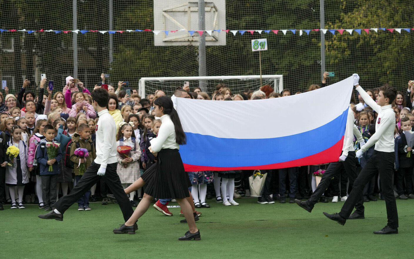 ceremonie incepere an scolar rusia