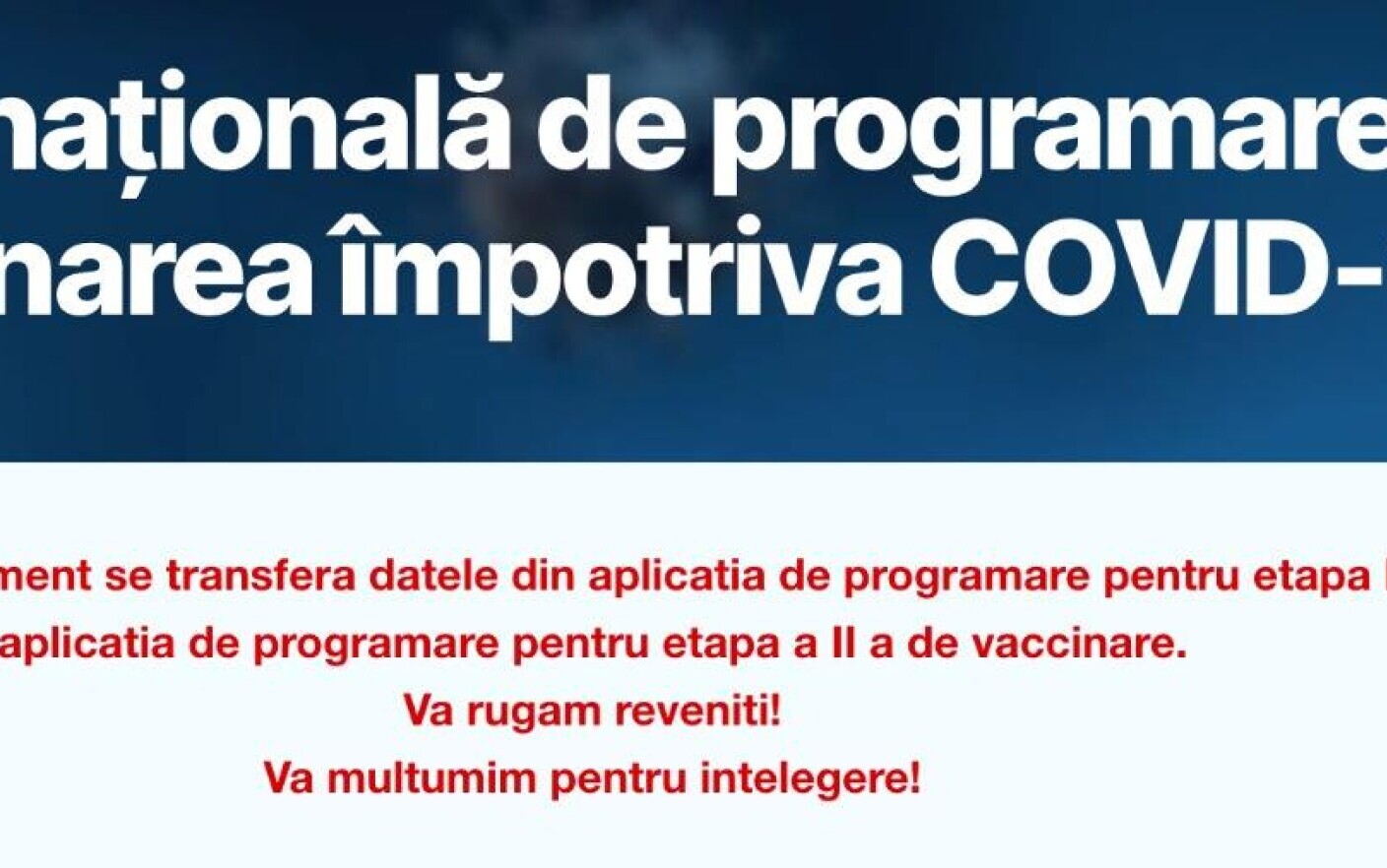 De Ce Nu A FuncÅ£ionat Vineri AplicaÅ£ia De Programare La Vaccinare ExplicaÅ£iile Sts Stirileprotv Ro