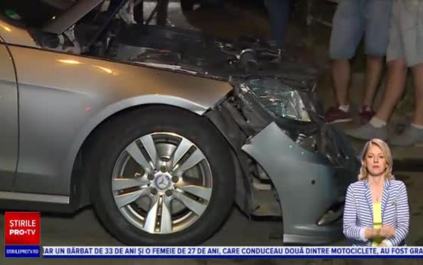 Accident Cu 4 MaÈ™ini In CapitalÄƒ O TanÄƒrÄƒ A Fost TransportatÄƒ De UrgenÈ›Äƒ La Spital Stirileprotv Ro