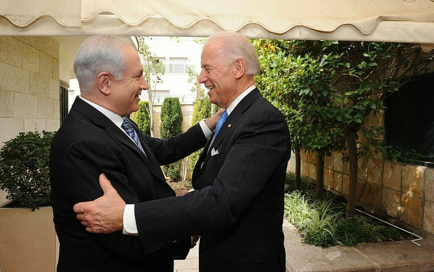 Joe Biden, Benjamin Netanyahu