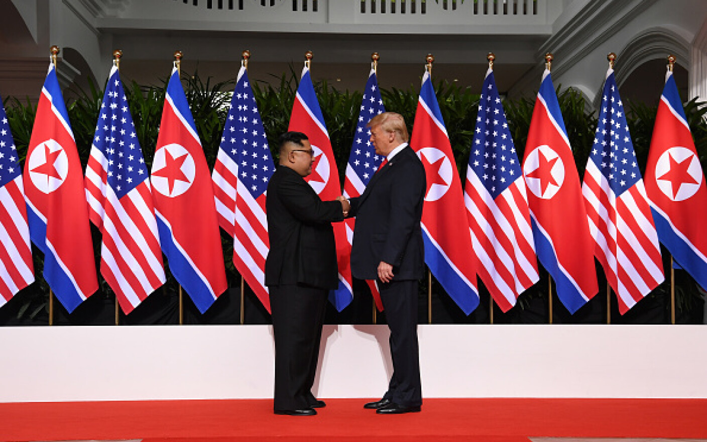 Donald Trump, Kim Jong-un
