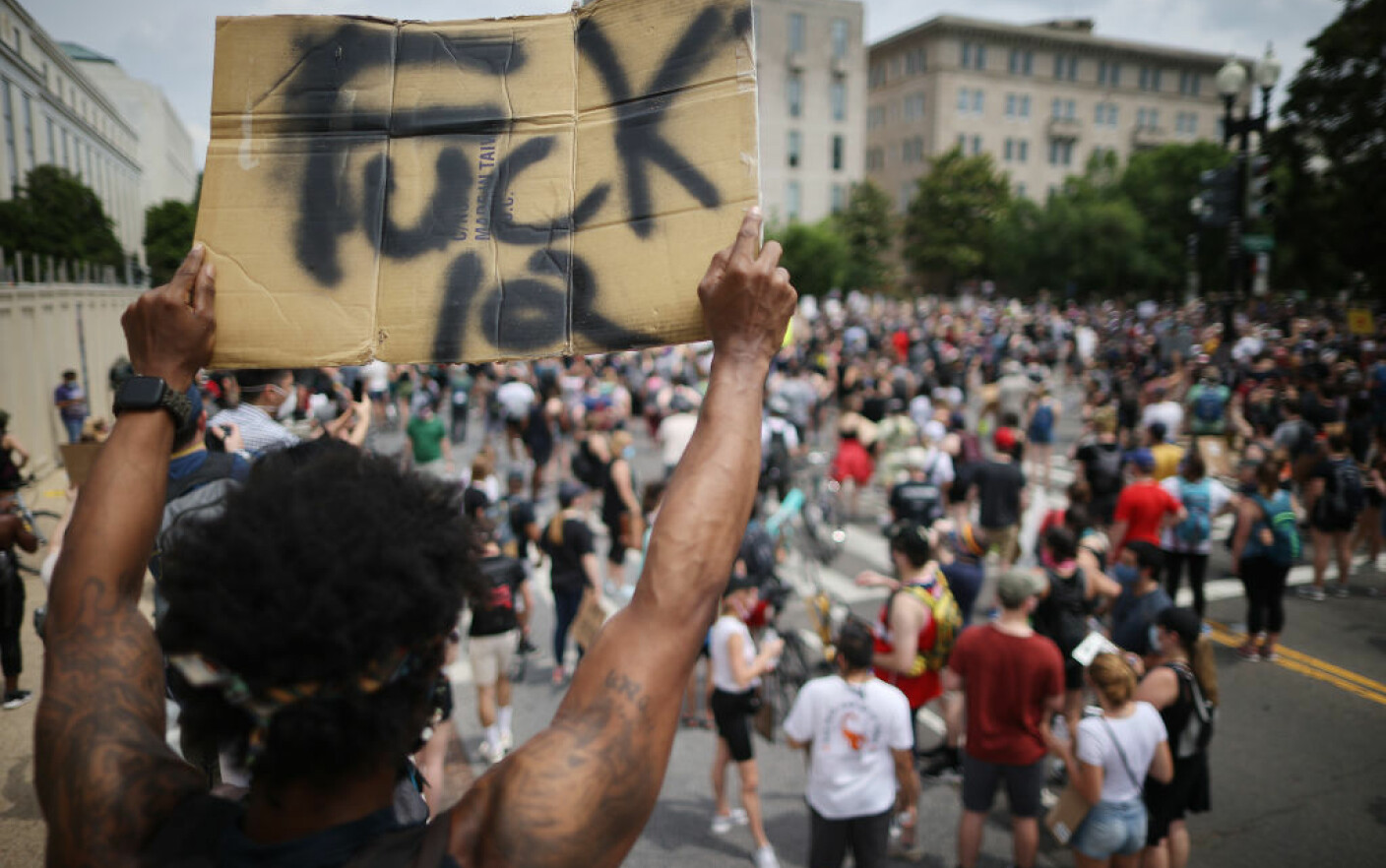 Proteste în masă în SUA împotriva rasismului - 6