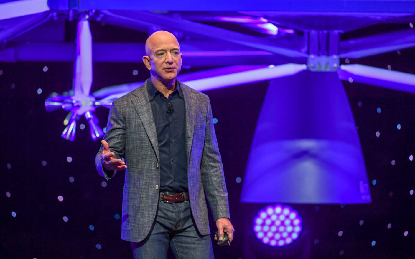 More than 76,000 people have signed a petition for Jeff Bezos not to return to Earth