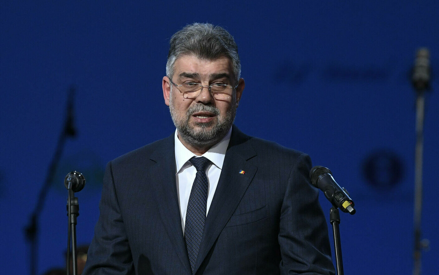 Preşedintele PSD, Marcel Ciolacu,