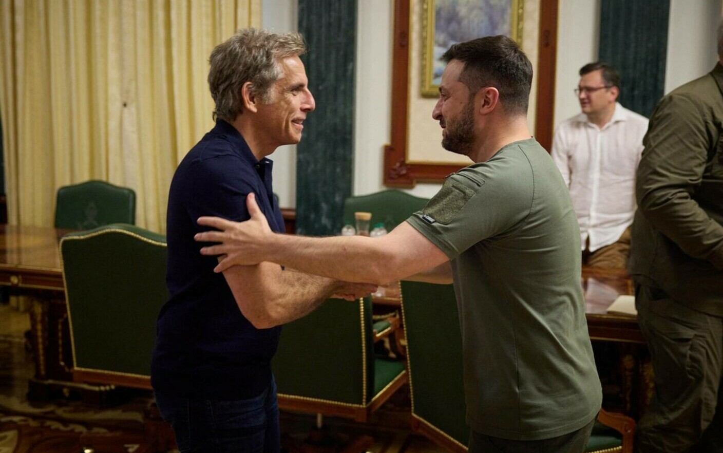 VIDEO Ben Stiller către Volodimir Zelenski: ”Sunteţi eroul meu”. ”Ați renunțat la o carieră grozavă de actorie”