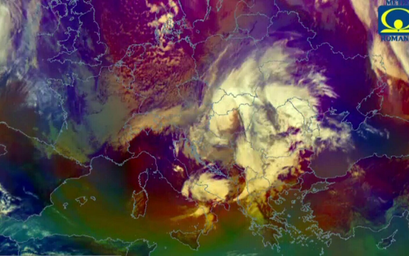 Romania Braces for Cold Snap as Polar Air Mass Invades the Country: An Impending Hurricane Looms Nearby