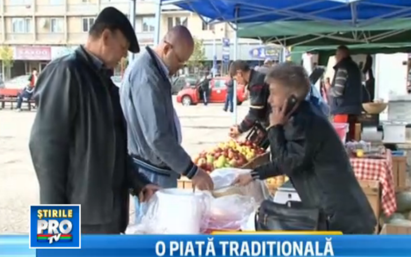 Piata traditionala in centrul orasului Baia Mare Stirileprotv.ro