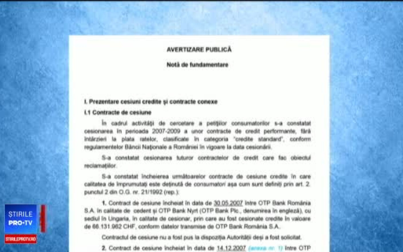 DezvÄƒluirile Inspectorului Care A Amendat Otp Anpc Si Foarte Probabil Bnr Au Protejat Banca Stirileprotv Ro