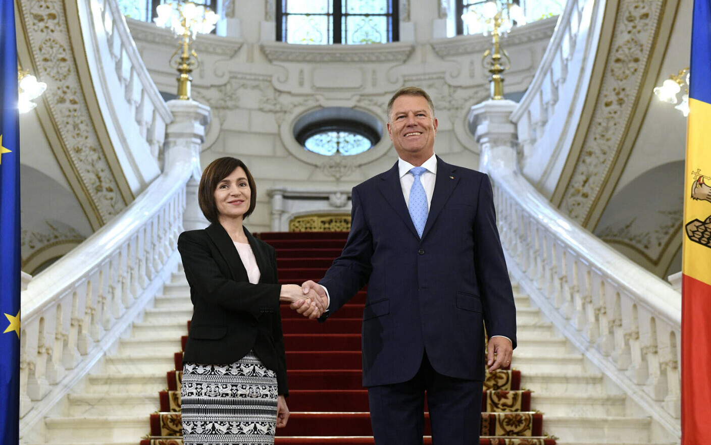 Maia Sandu, în vizită oficială în România. Președintele Republicii Moldova vine la invitația lui Klaus Iohannis