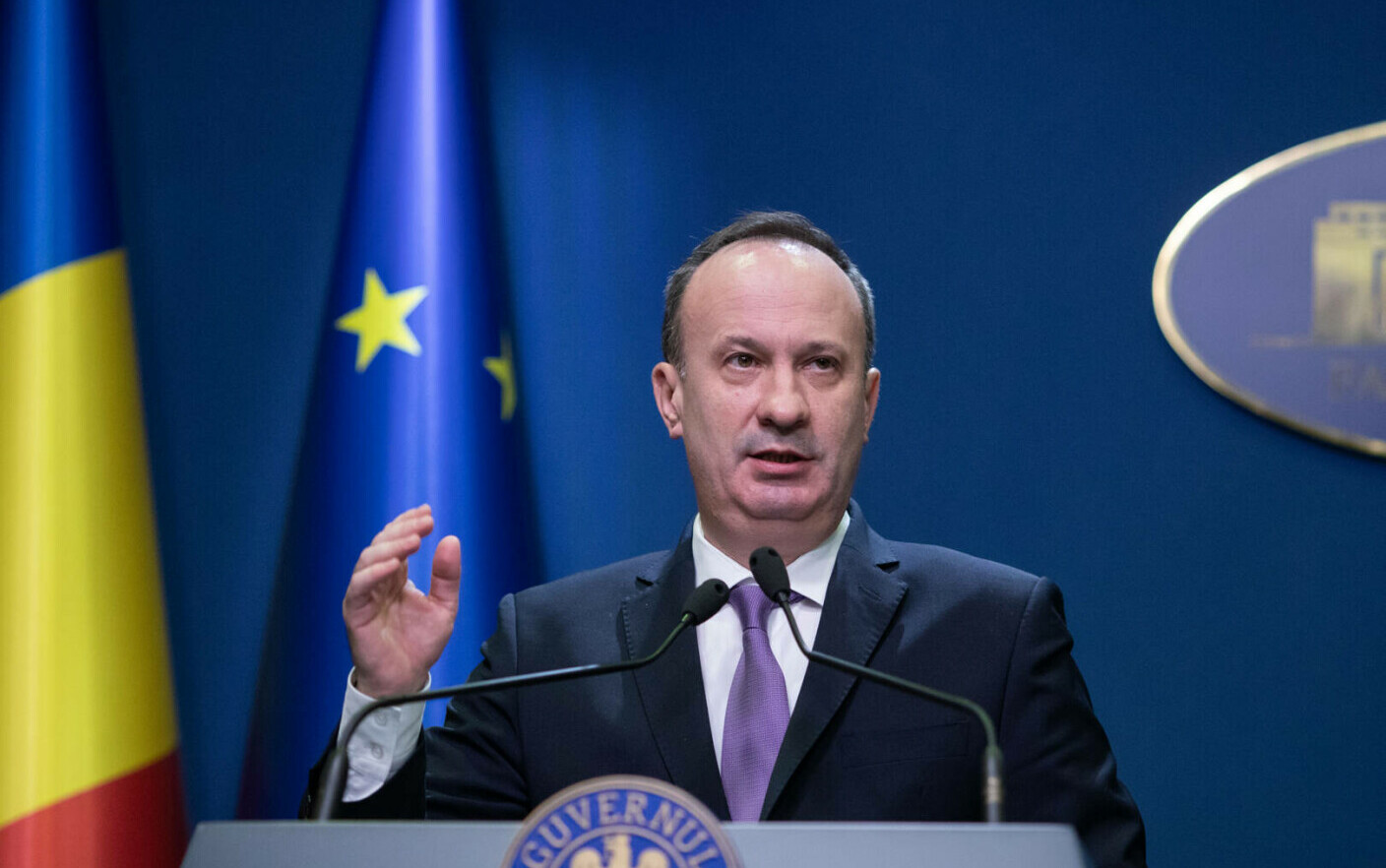 Ministrul Finanțelor Adrian Câciu