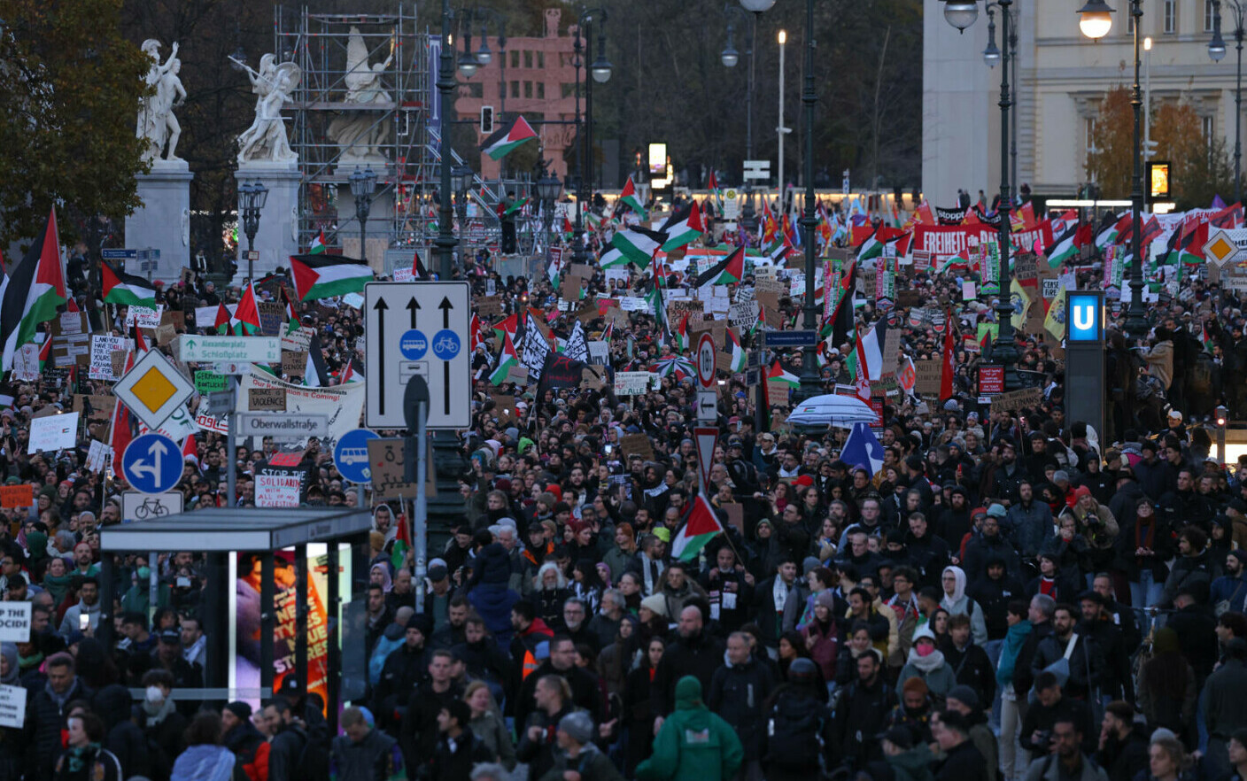 manifestatii palestina