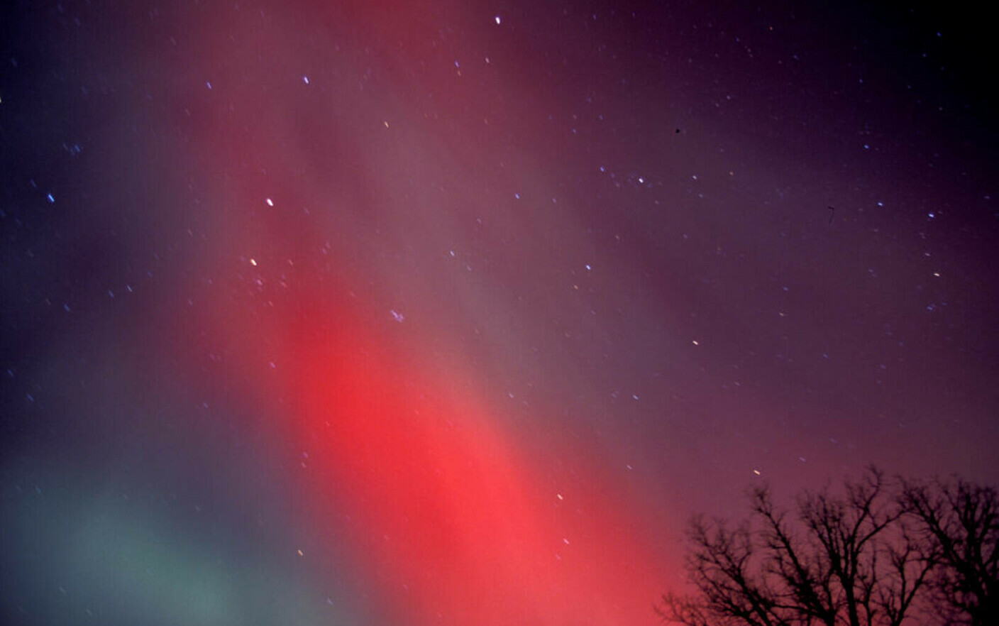 aurora boreala rosie