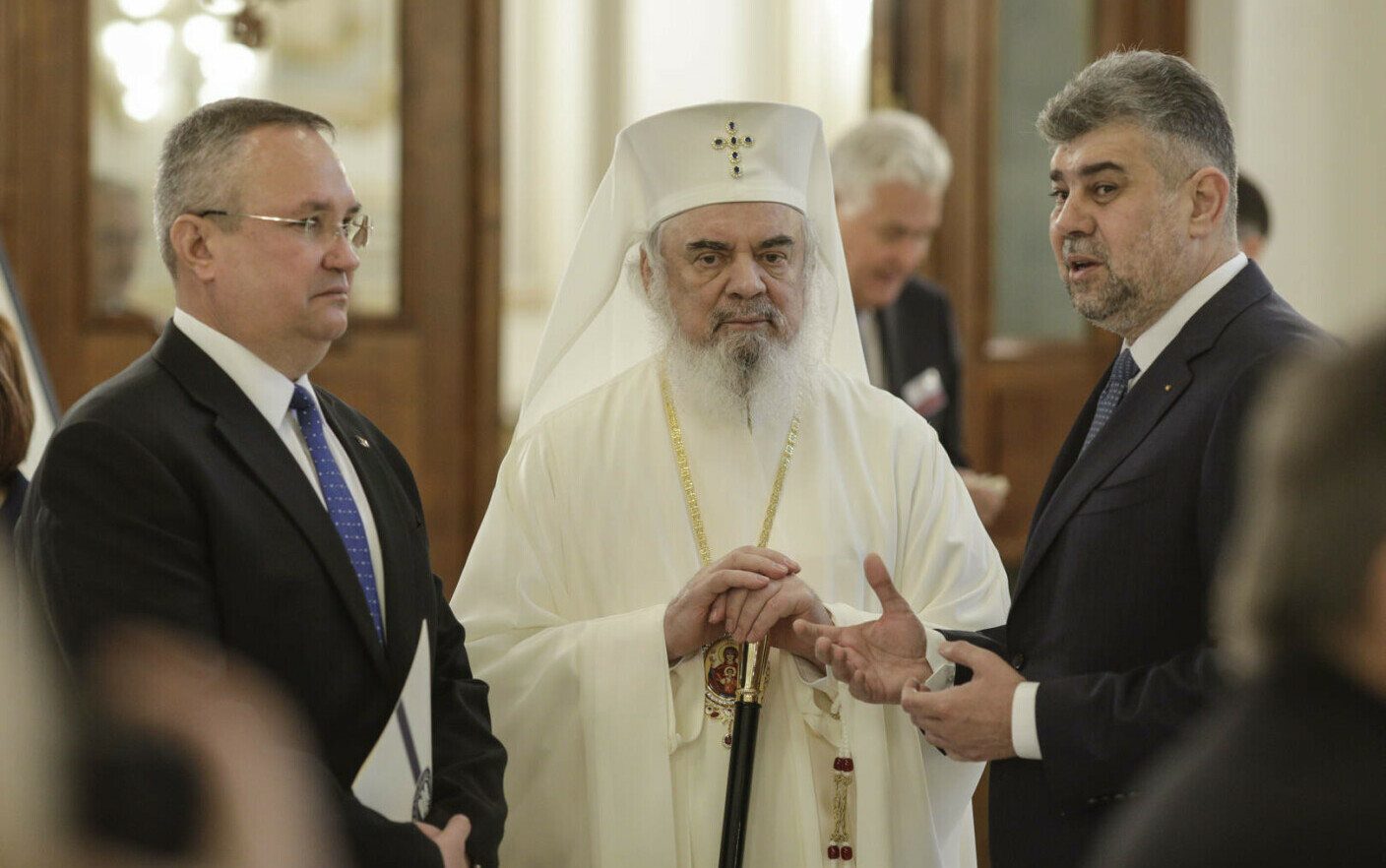 Patriarhul Daniel, Nicolae Ciuca, Marcel Ciolacu