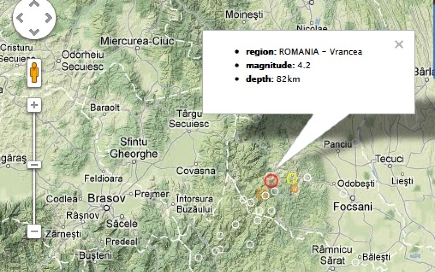 the first Chamber Nationwide Cutremur cu magnitudinea de 4,2 grade pe scara Richter, inregistrat luni  seara in zona Vrancea - Stirileprotv.ro