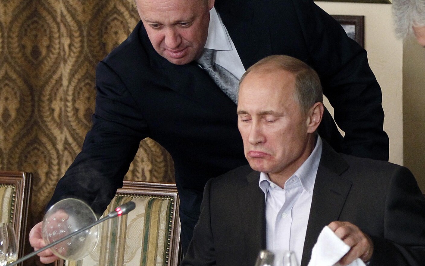Evghenii Prigojin si Vladimir Putin