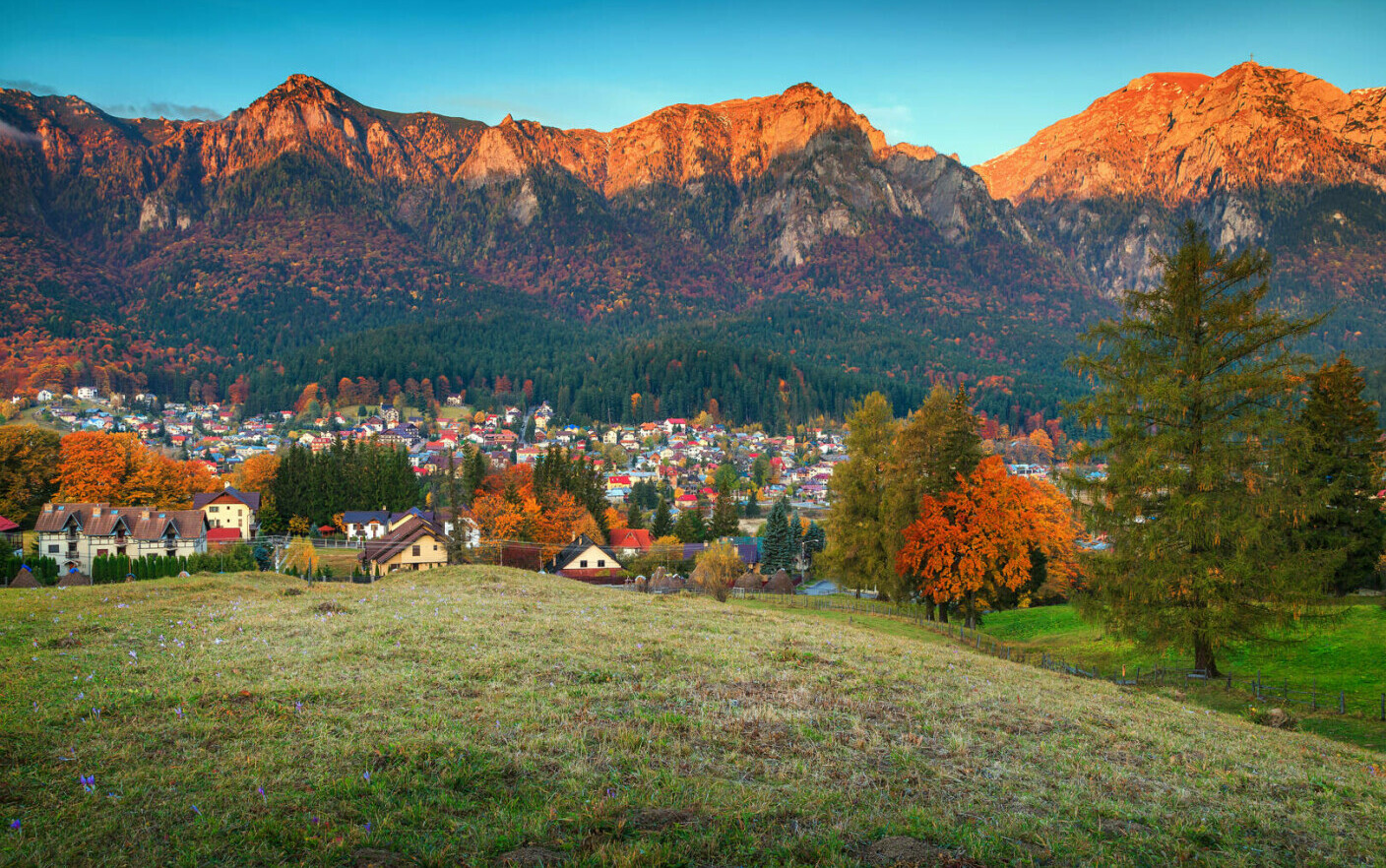 Valea Prahovei toamna