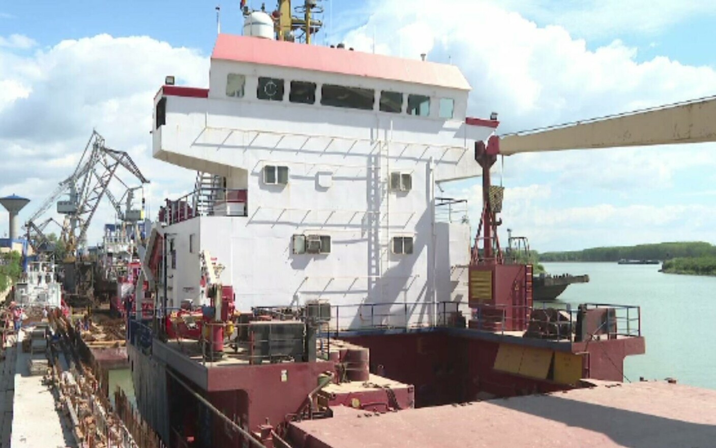 Το πρώτο πλοίο φορτωμένο με σιτηρά από την Ουκρανία, στο λιμάνι του Γαλάτη, θα αναχωρήσει για την Ελλάδα