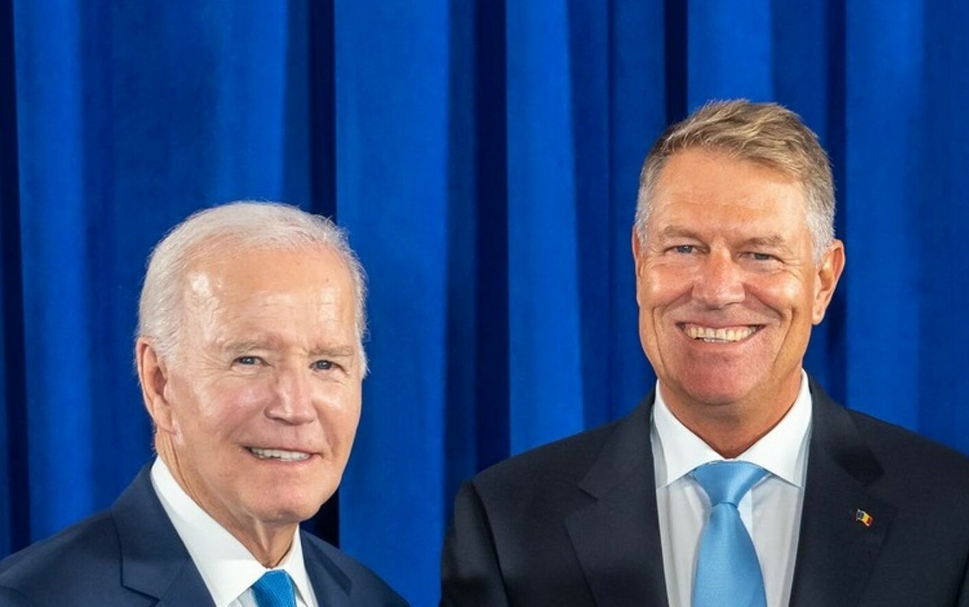 klaus iohannis, joe biden