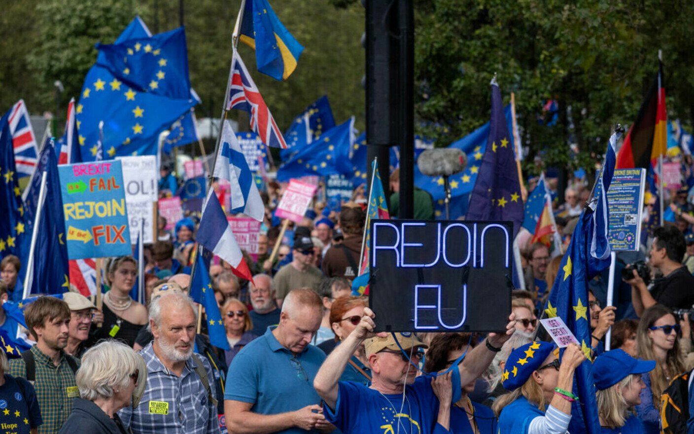 protest anti brexit londra