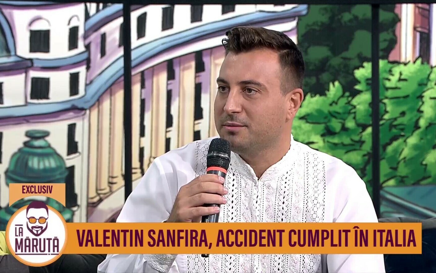 Valentin Sanfira ha vissuto un terribile incidente in Italia.  In ospedale i medici lo hanno trattenuto per quattro giorni senza operarlo
