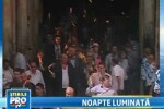 Lumina Sfanta a ajuns in acest an in Romania direct de la Ierusalim