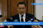 Scandal din cauza declaratiilor lui Basescu la adresa Gabrielei Firea. Victor Ponta: Depunem plangere penala impotriva lui