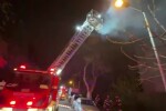 Incendiu puternic la Teatrul ”Masca” din București. Pompierii au intervenit cu 12 autospeciale de stingere și 3 autoscări-1