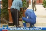 Terasa actionarului dinamovist Vasile Turcu, demolata