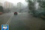 O vijelie puternica a facut prapad la Cluj-Napoca!