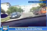 Copil de 13 ani, filmat conducand o masina cu volan pe dreapta? VEZI VIDEO!