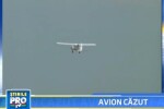 Un avion s-a prabusit in localitatea buzoiana Costesti! Pilotul a murit