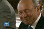 Basescu le spune bancherilor, razand: