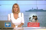 O furtuna i-a facut pe marinarii de pe Nava Marasesti sa vada sarbatoarea de pe mal