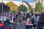 Marşul Bucharest Pride, în plină desfășurare