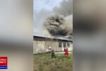 Incendiu la o fabrică de prelucrare a laptelui din Prahova: Se intervine cu cinci autospeciale