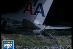 Un avion al American Airlines s-a prabusit si s-a rupt in doua